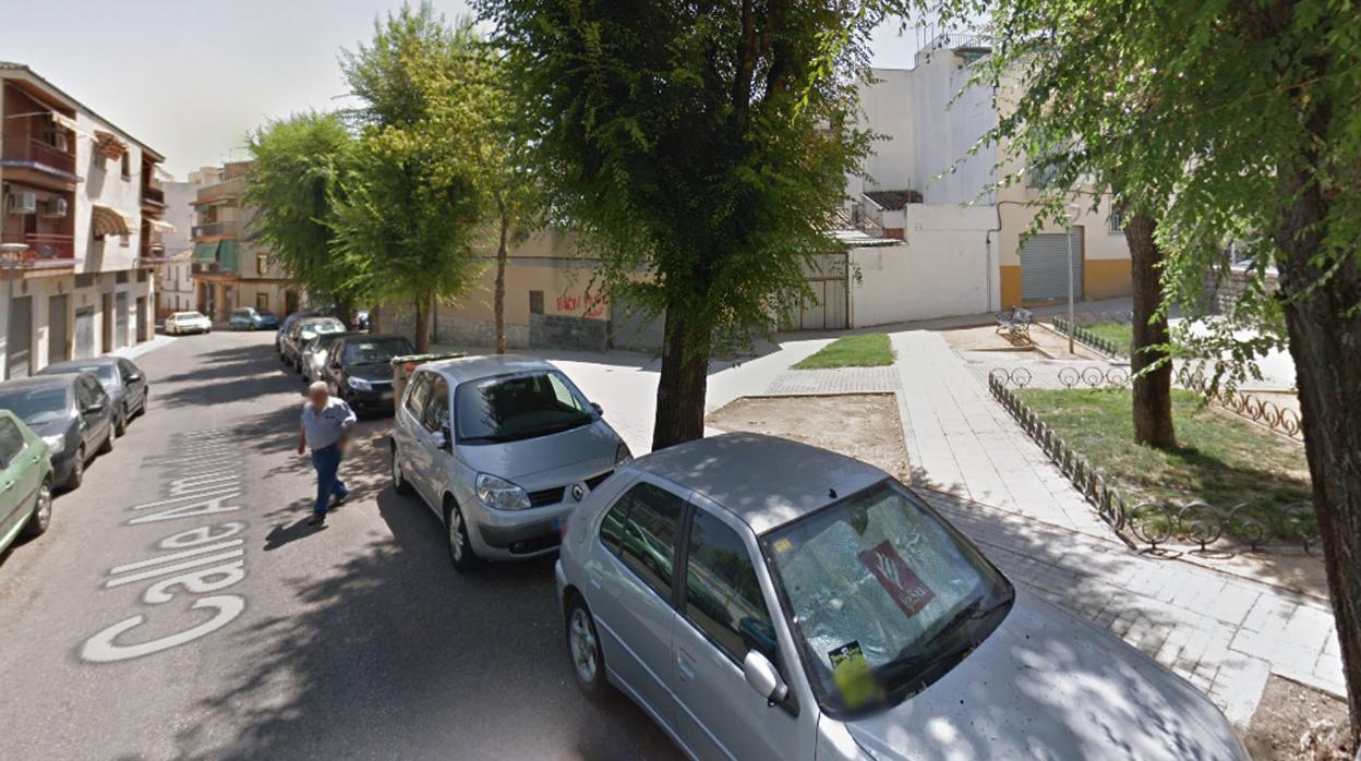 Calle donde han sucedido los hechos, en Jaén capital