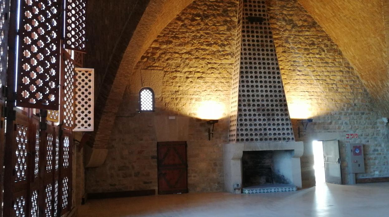 Salón de la cúpula del parador de Jaén