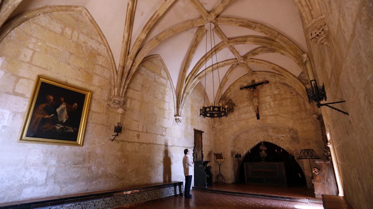 Una de las estancias del Real Monasterio de San Jerónimo de Valparaíso en Córdoba