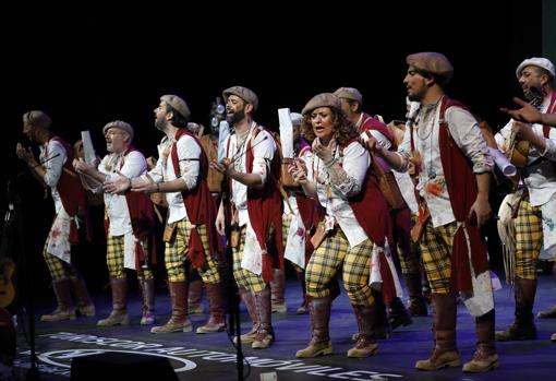 Concurso de agrupaciones de Carnaval en el Gran Teatro de Córdoba