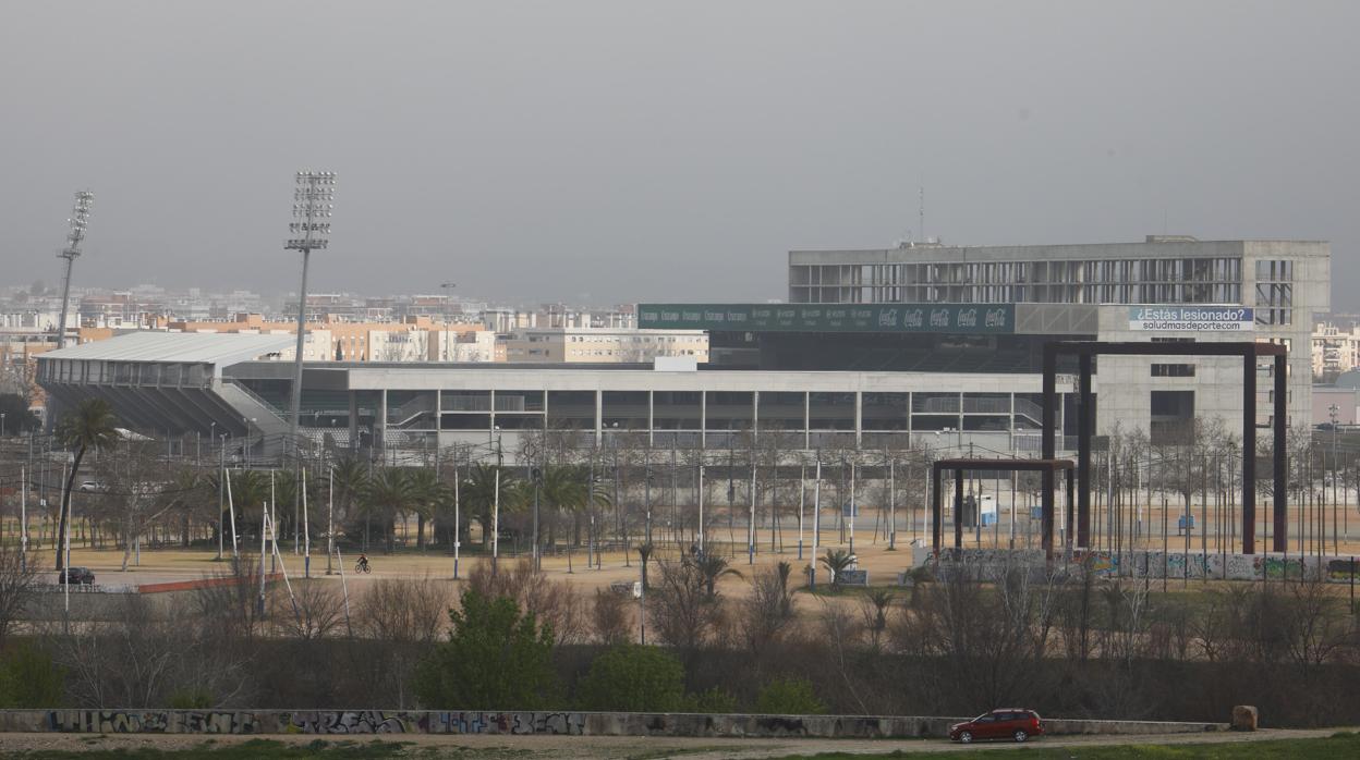 Imagen del estadio muncipal del Nuevo Arcángel de Córdoba