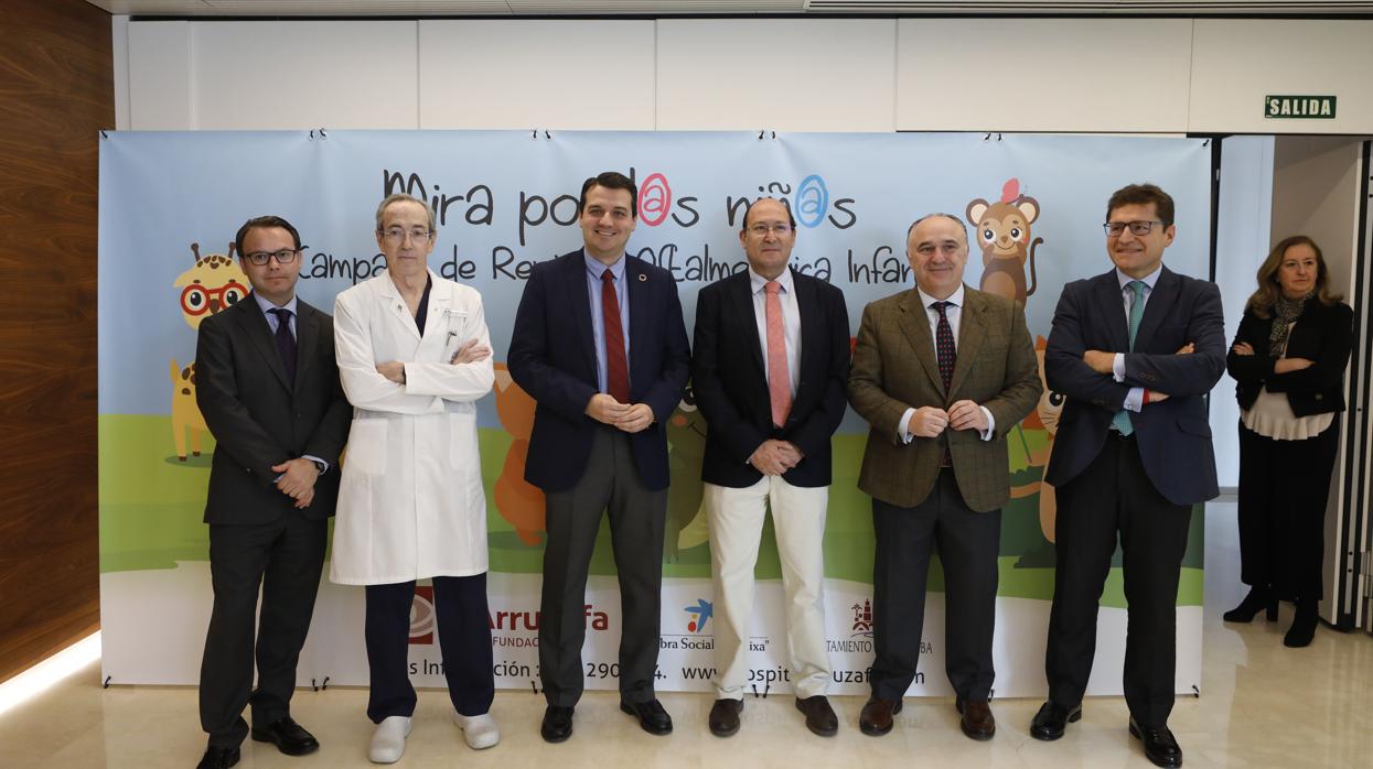 Presentaciíón de la campaña de revisión oftalmológica a niños