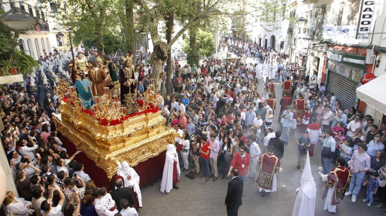 Procesión del Señor de la Sentencia en el 2015