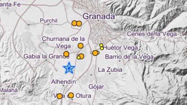 Andalucía registró 1.683 terremotos el año pasado, la tercera cifra más alta de la década