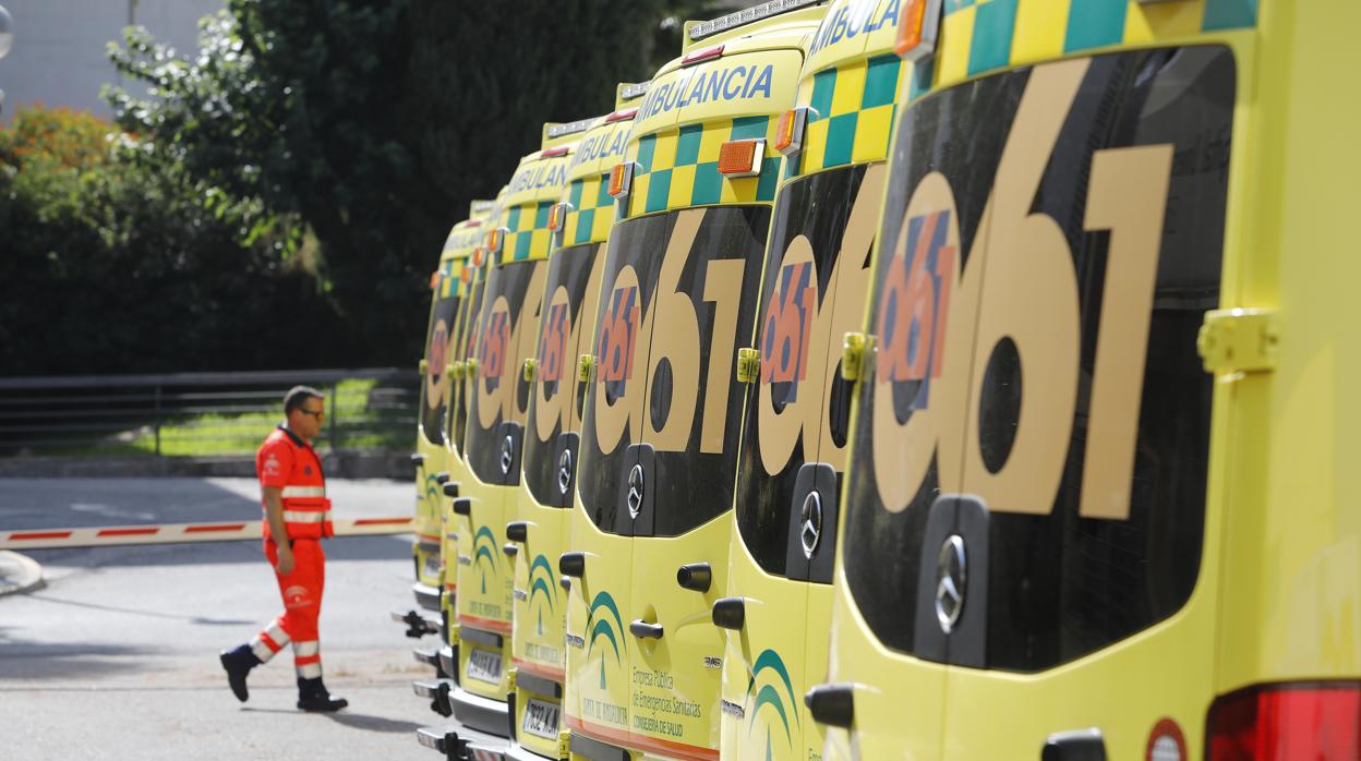 Ambulancias de los sServicios de emergencias