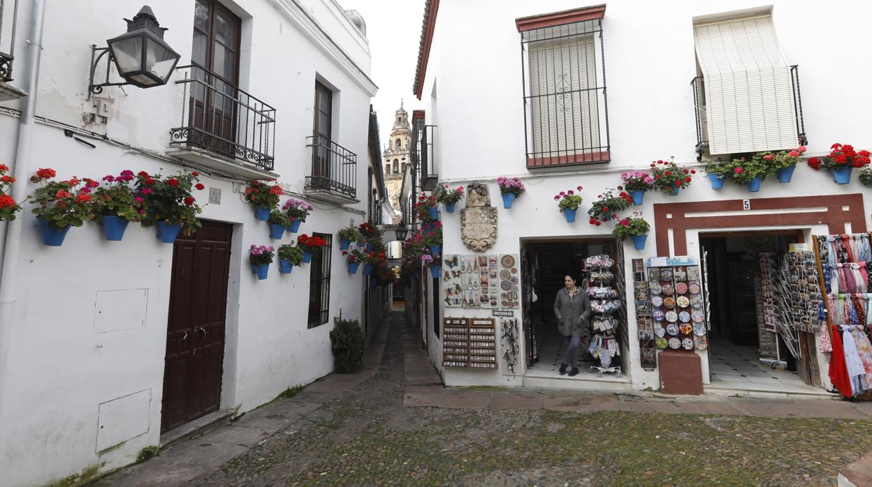 La Calleja de las Flores, desierta por el miedo al coronavirus