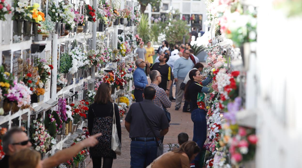 Visitas a un cementerio