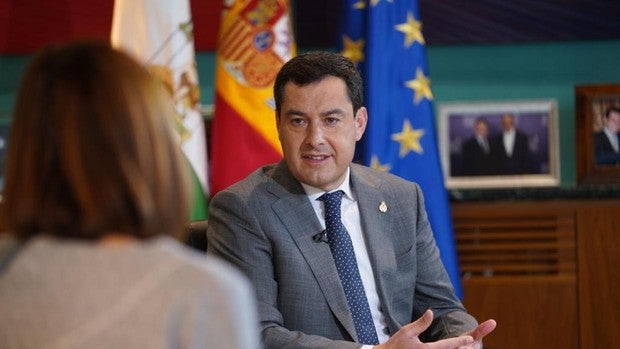 Juanma Moreno: «El sistema andaluz está preparado incluso si llegamos a los 10.000 casos»