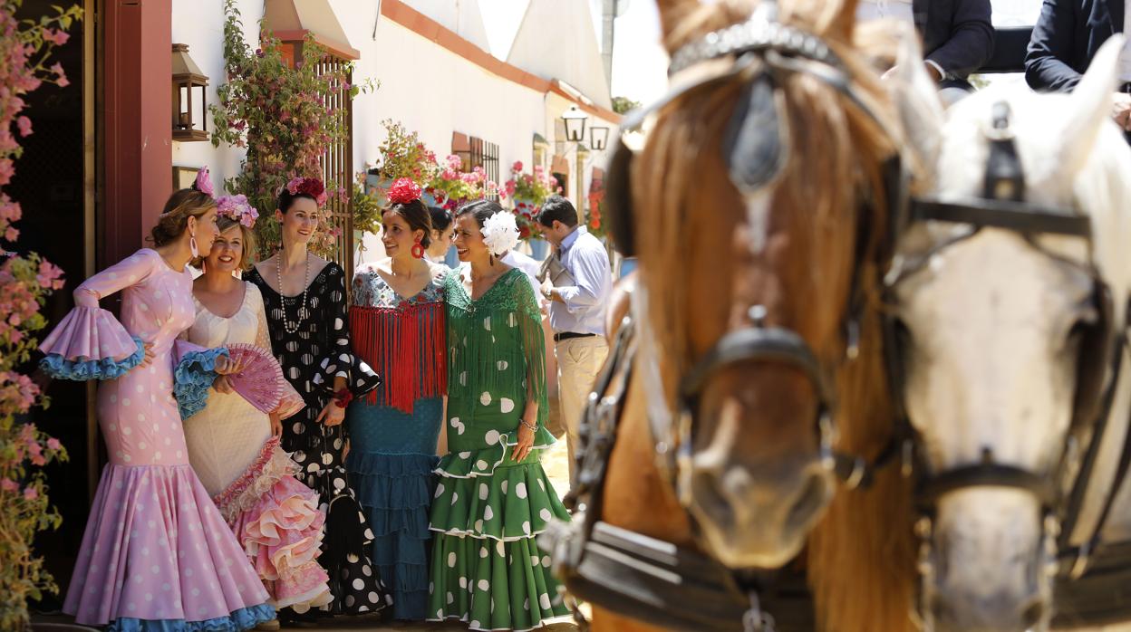 Ambiente en la Feria de Córdoba