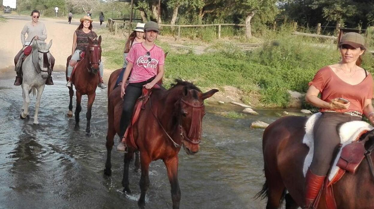 Ruta a caballo por Doñana