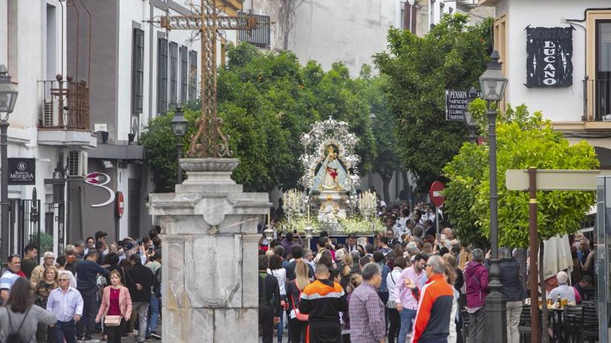 Procesión de la Virgen de la Cabeza en 2019