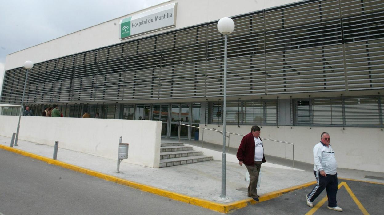 Hospital de Montilla, donde hay un residente ingresado