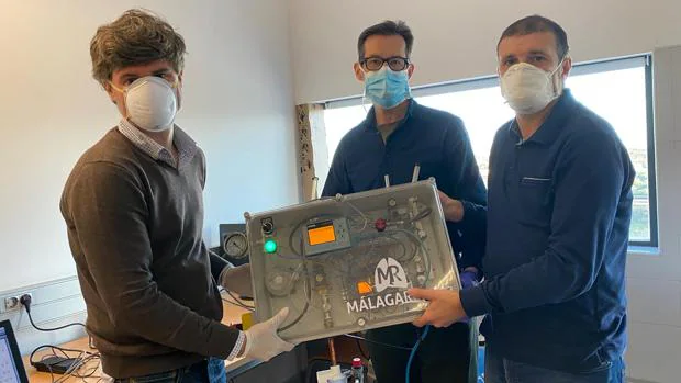 Así es el respirador «made in Andalucía» para asistir a enfermos de coronavirus