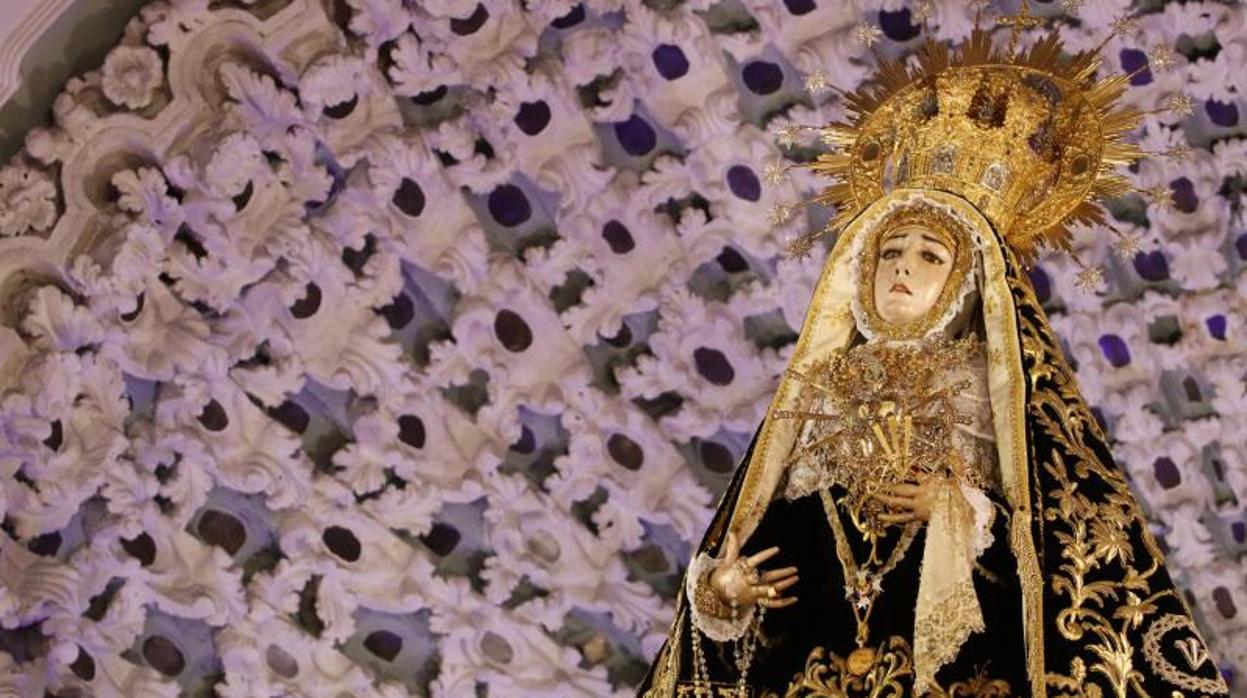 La Señora de Córdoba el pasado Viernes de Dolores