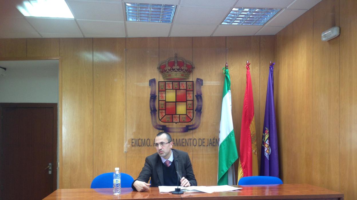 Manuel Bonilla, portavoz del PP en el Ayuntamiento de Jaén