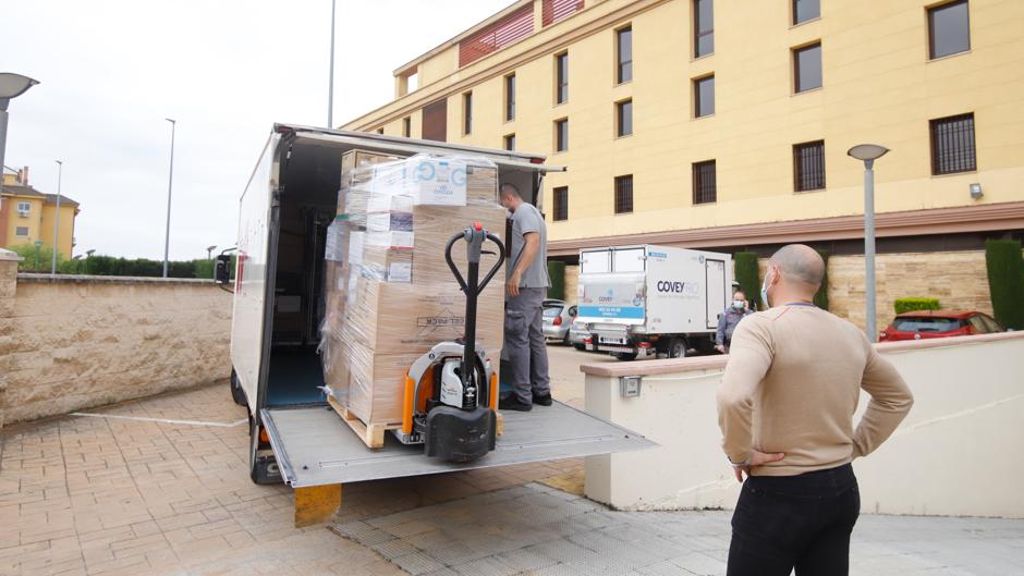 El Hotel Ciudad de Córdoba, primer alojamiento medicalizado, espera ya a sus pacientes