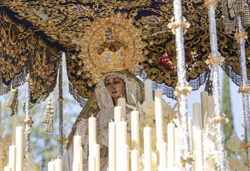 La Virgen de la Merced, el Lunes Santo de la Semana Santa de Córdoba 2019