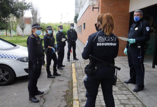 Intervención policial en la residencia Séneca de los sin hogar