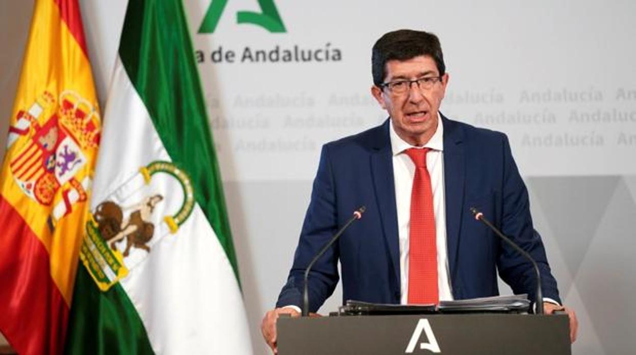 Juan Marín, vicepresidente de a Junta de Andalucía