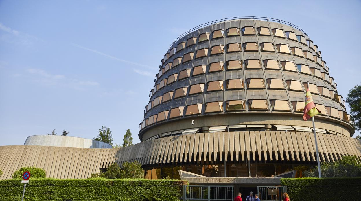 Imagen del Tribunal Constitucional en Madrid