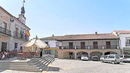 Una plaza de Dos Torres