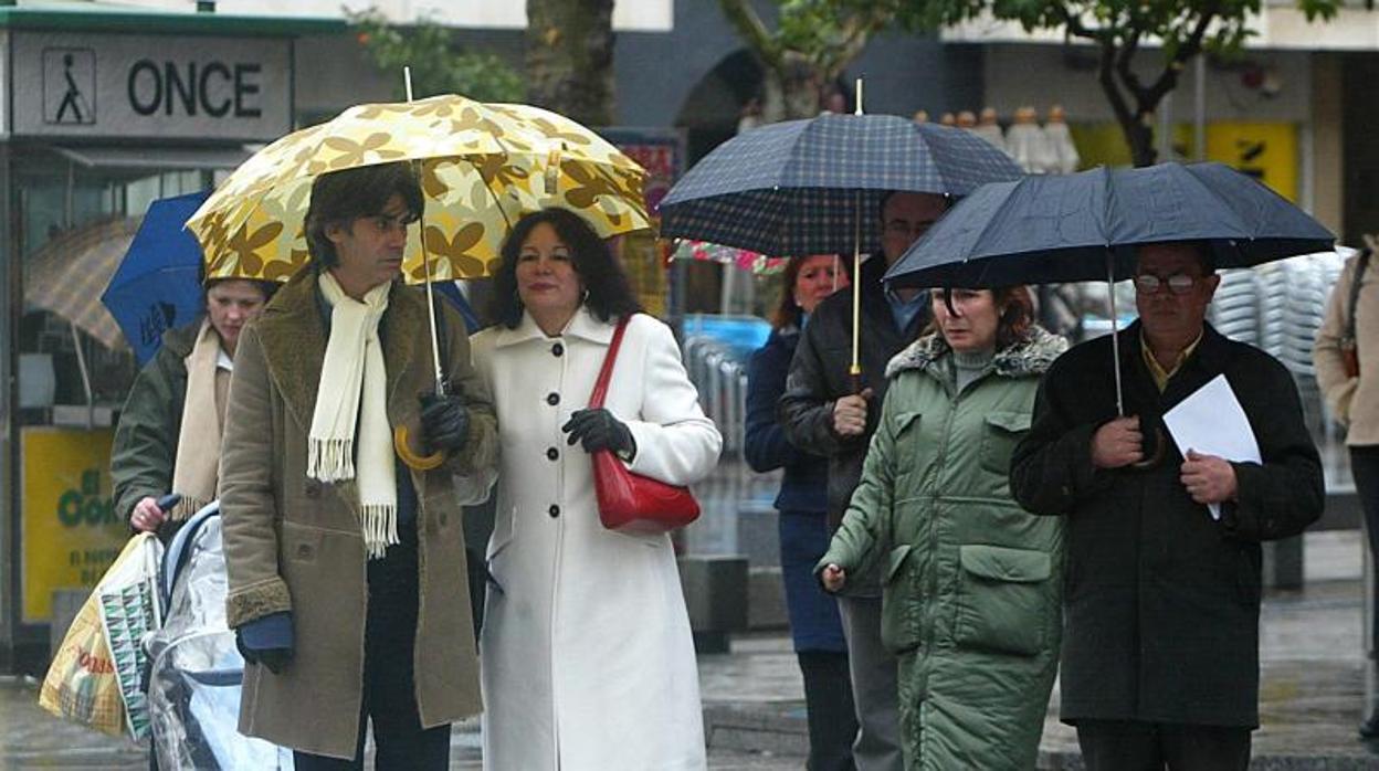 Una jornada lluviosa en Córdoba