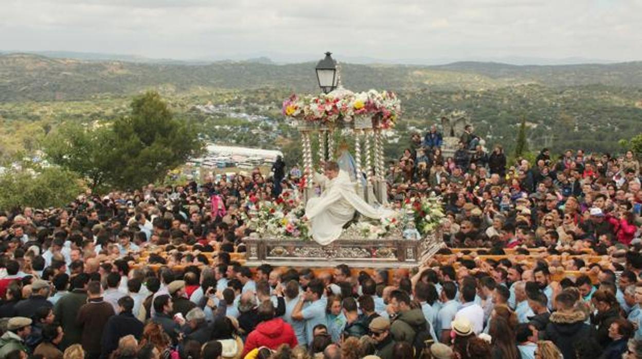 Imagen de archivo de la Romería de la Virgen de la Cabeza