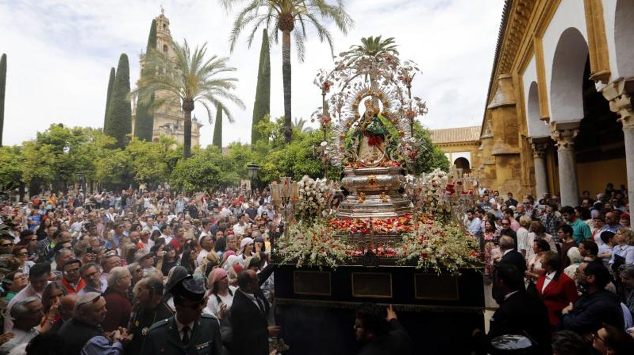 Procesión de la Virgen de la Cabeza en el 2018