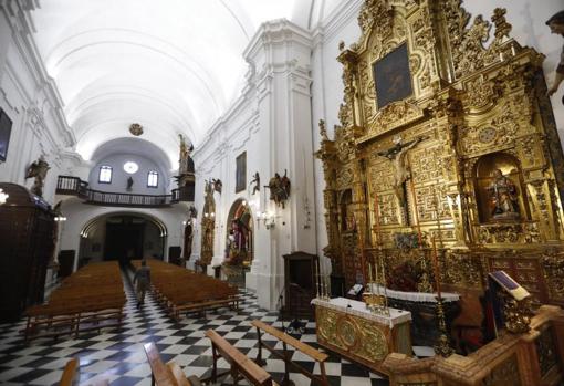 Retablo del Cristo de la Salud en la parroquia de la Trinidad