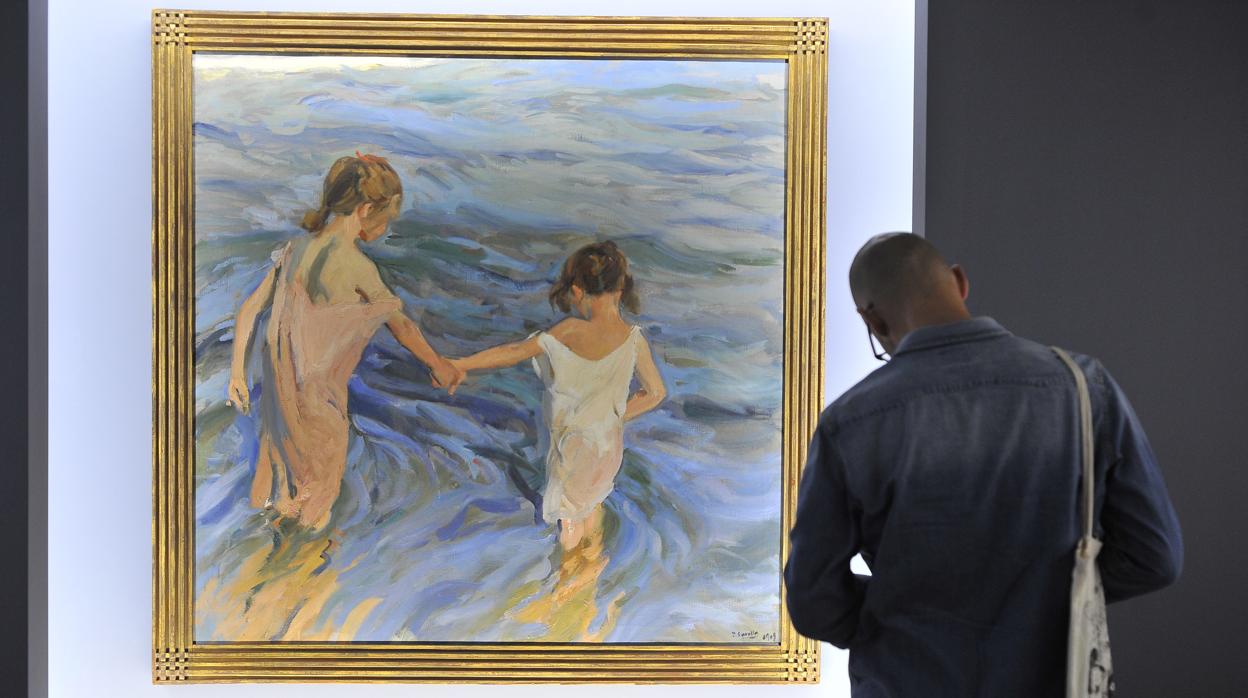 Exposición sobre Sorolla celebrada en el Centro Cultural Fundación Unicaja de Málaga el pasado año