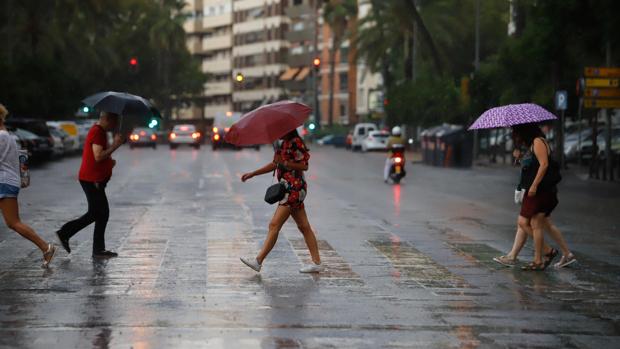 Este domingo estará marcado en Córdoba por las tormentas y la bajada de la temperatura máxima