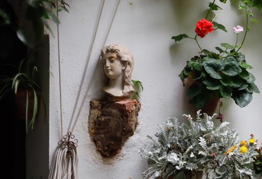 Detalle de la casa número 8 de San Juan de Palomares