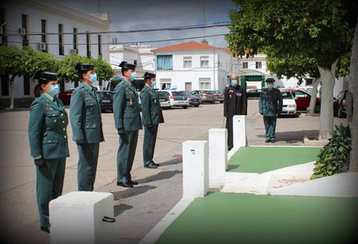 La Guardia Civil de Córdoba reconoce la labor de entidades contra el coronavirus en su 176 aniversario