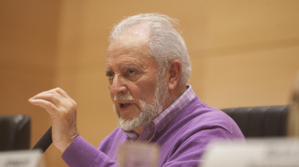 Julio Anguita en una reciente conferencia celebrada en Córdoba