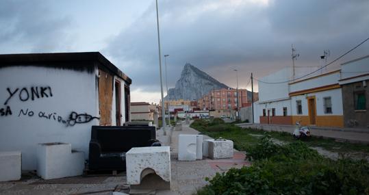 San Bernardo, una de las zonas más desfavorecidas de La Línea