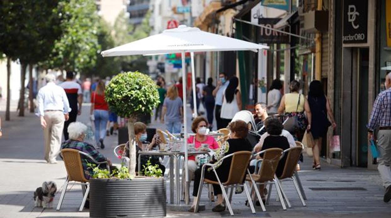 Imagen de una terraza de Córdoba