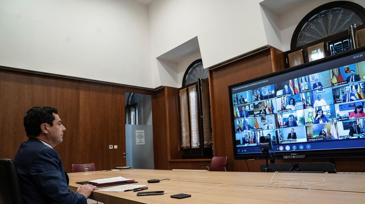 Juanma Moreno Bonilla, presidente de la Junta de Andalucía