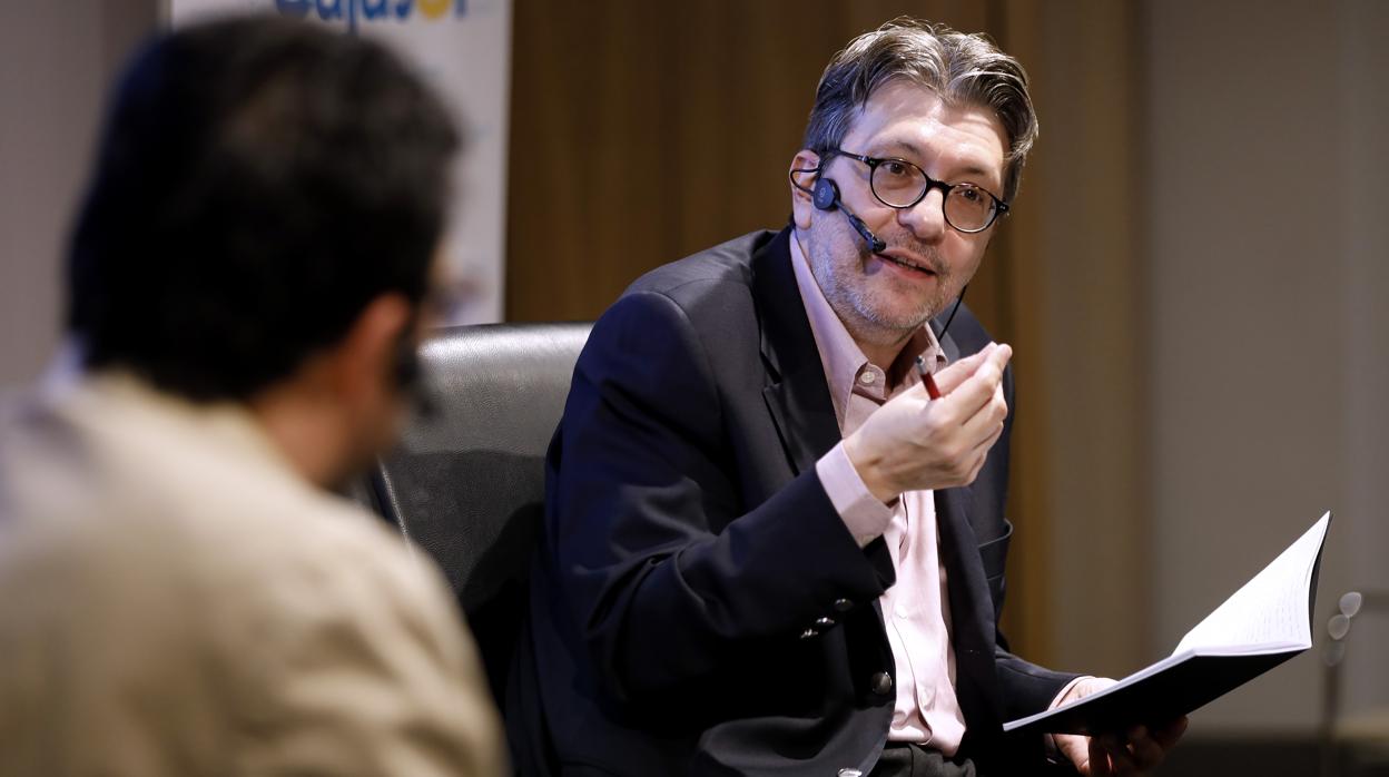 Ignacio Camacho durante su participación en una conferencia de ABC Córdoba