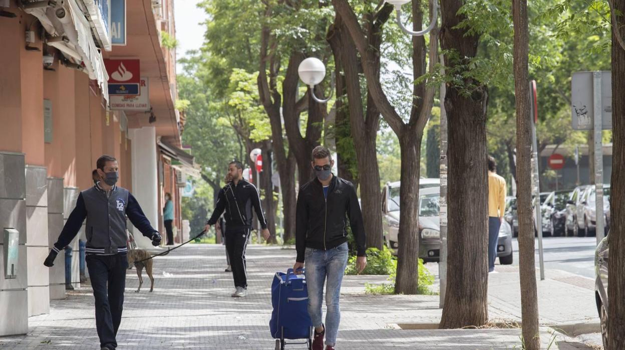 Calles de Los Bermejales, en Sevilla