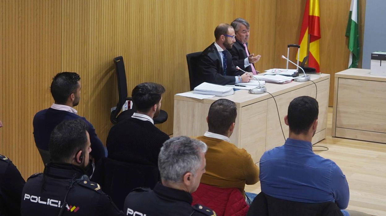 Un momento del juicio a los cuatro miembros de La Manada en Córdoba