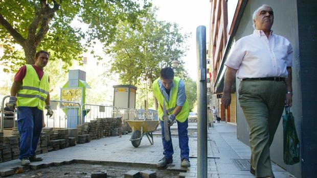 El Ayuntamiento de Córdoba reparará la zona de tráfico del Bulevar del Gran Capitán