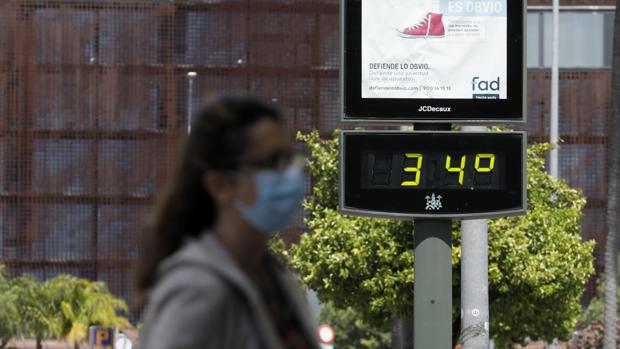 Calor moderado y más viento de Poniente este lunes en Córdoba