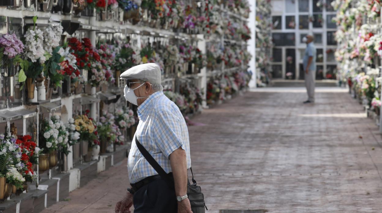 Cementerio de San Rafael durante este mes de junio