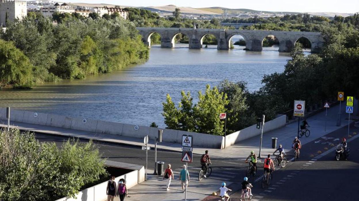 El río Guadalquivir, visto desde la Ribera