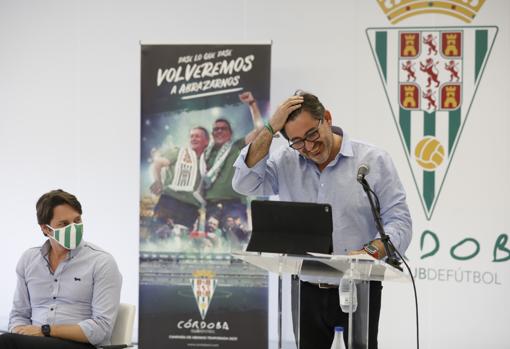 El Consejero-delegado del Córdoba CF, Javier González Calvo