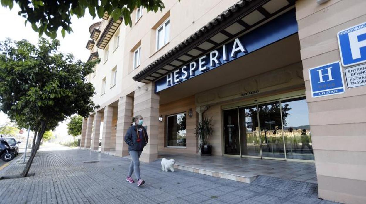 El Hotel Hesperia, uno de los que permanecerá cerrado durante el verano