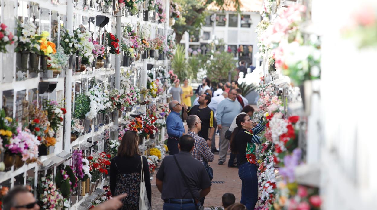 Visitas a un cementerio previa al estado de alarma