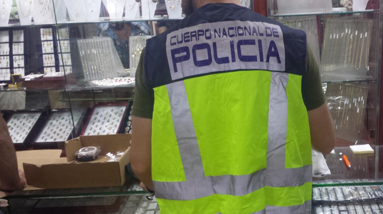 Una operación policial en una joyería