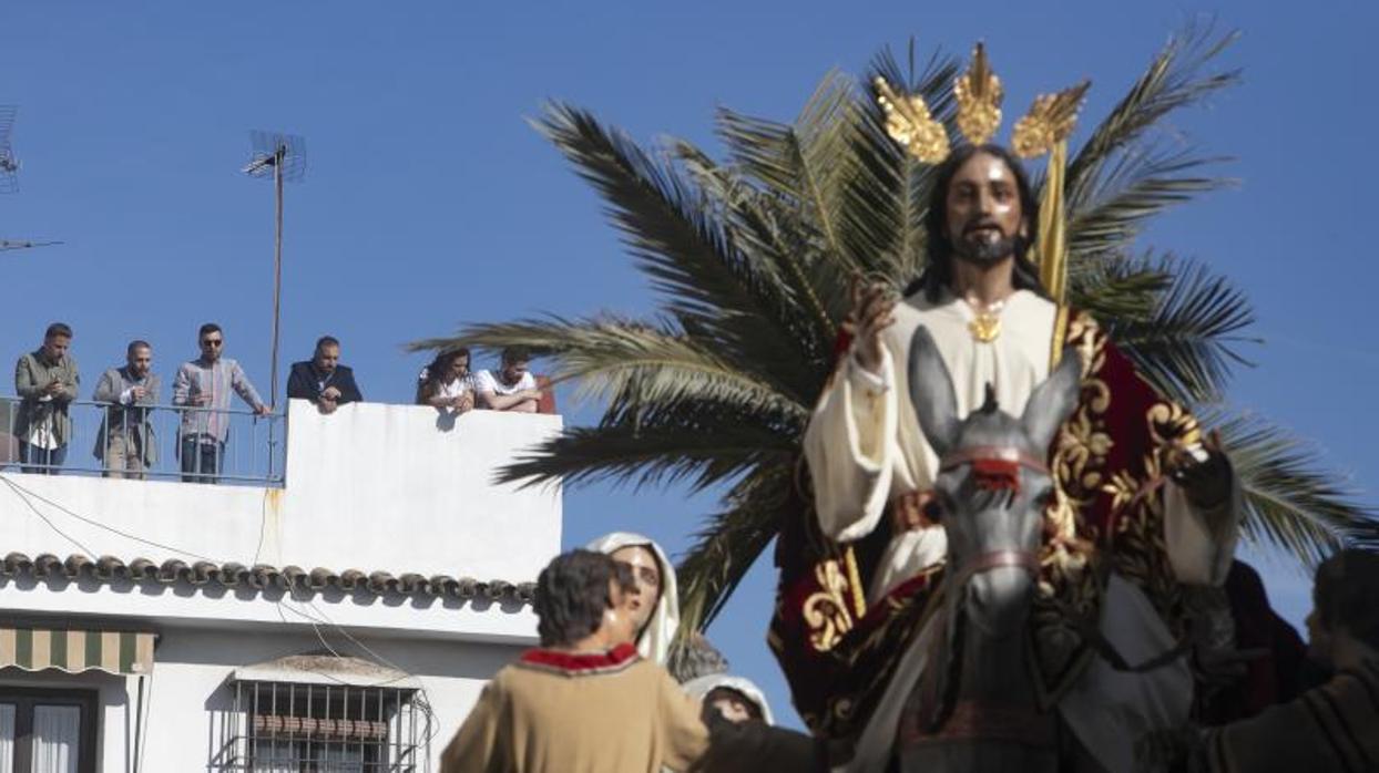 Procesión de la Entrada Triunfal en años anteriores