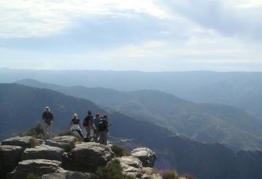 impresionantes vistas de las sierras que circundan las Alpujarras